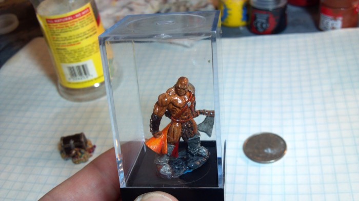 Using Liquitex Modeling Paste for Miniature Bases –